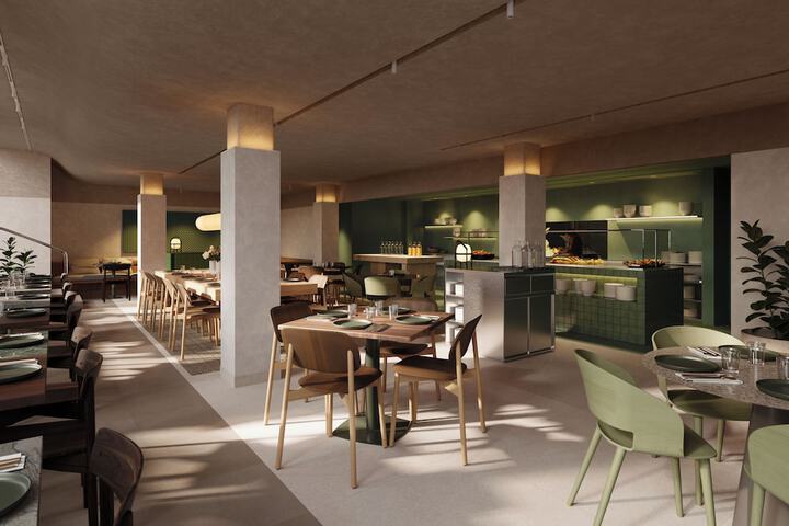 Breakfast area
