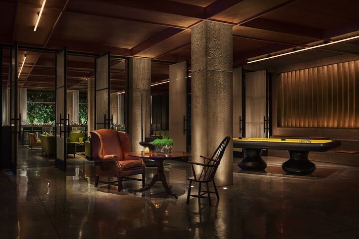 Lobby sitting area