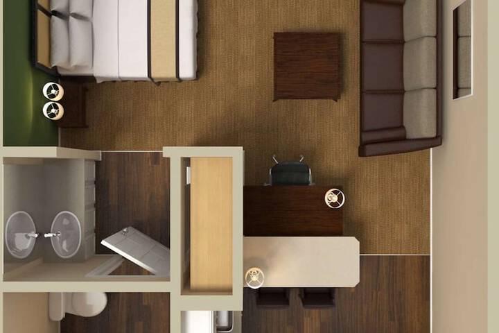 Deluxe Studio King Bed Sofa (2 of 8)