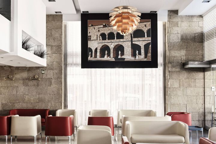 Lobby sitting area