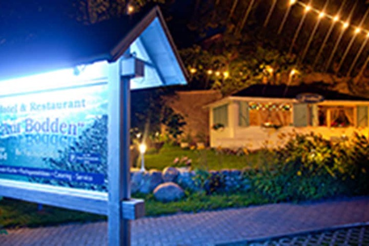 Front of property - evening/night