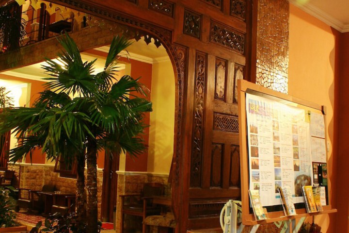 Interior entrance