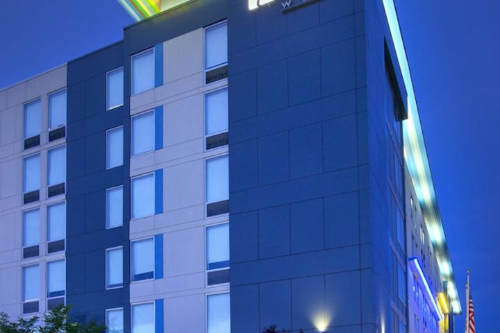 Front of property - evening/night