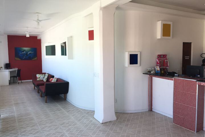 Interior entrance