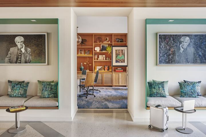 Lobby sitting area
