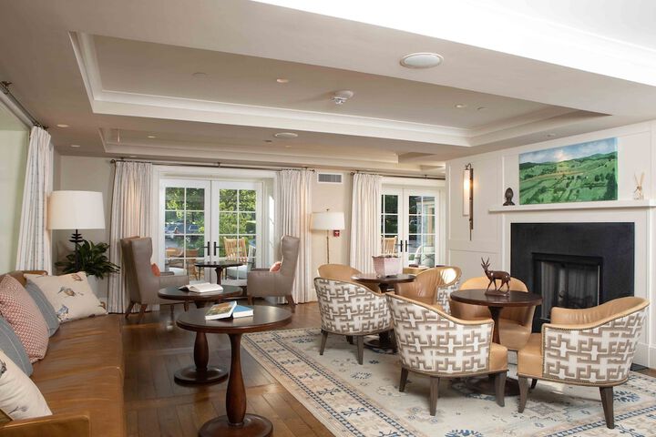 Lobby sitting area
