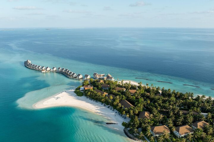 Exterior of SAii Lagoon Maldives Curio Collection by Hilton