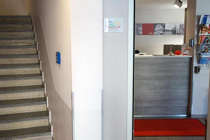 Interior entrance