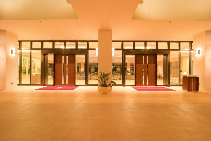 Interior entrance