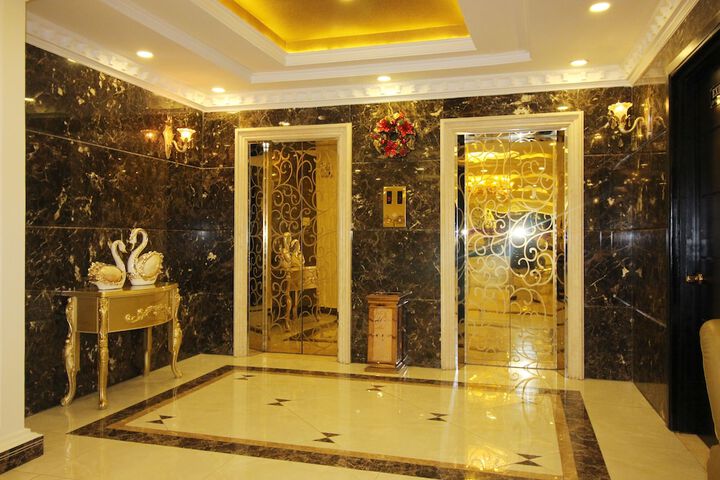 Interior entrance