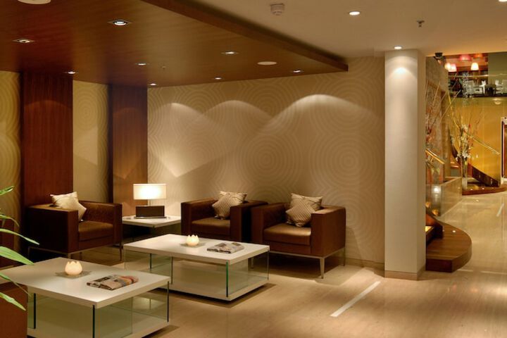 Interior entrance