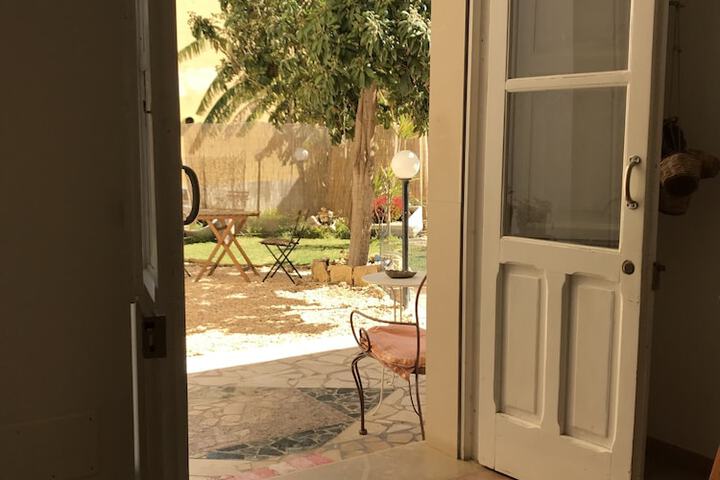 Interior entrance