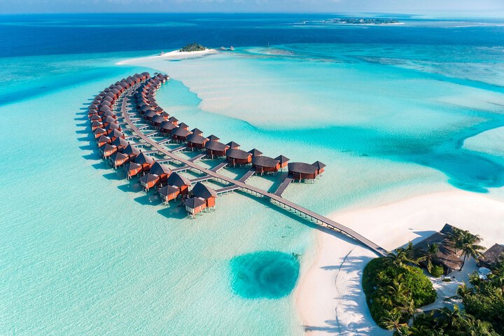 Exterior of Anantara Dhigu Maldives Resort