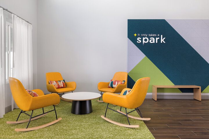 Lobby sitting area