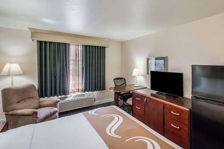 Guest room with added amenities