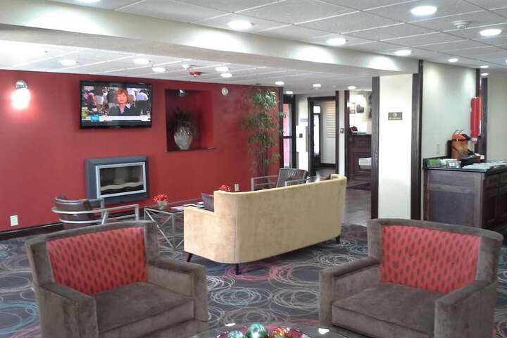 Lobby sitting area