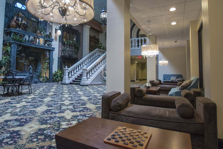 Lobby sitting area