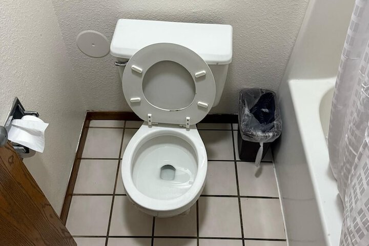 Raised toilet seat