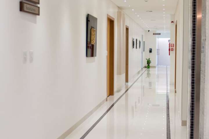 Interior entrance