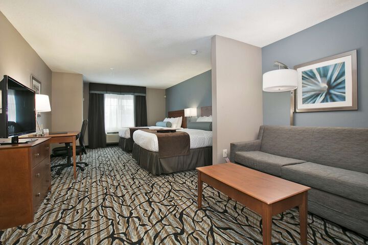 Suite 2 Queen Beds Sofa Bed Microwave and Refrigerator Full Breakfast (57 of 59)