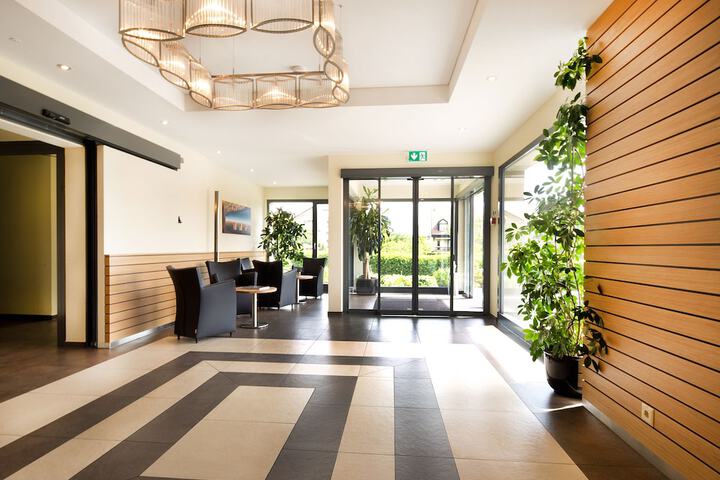 Interior entrance