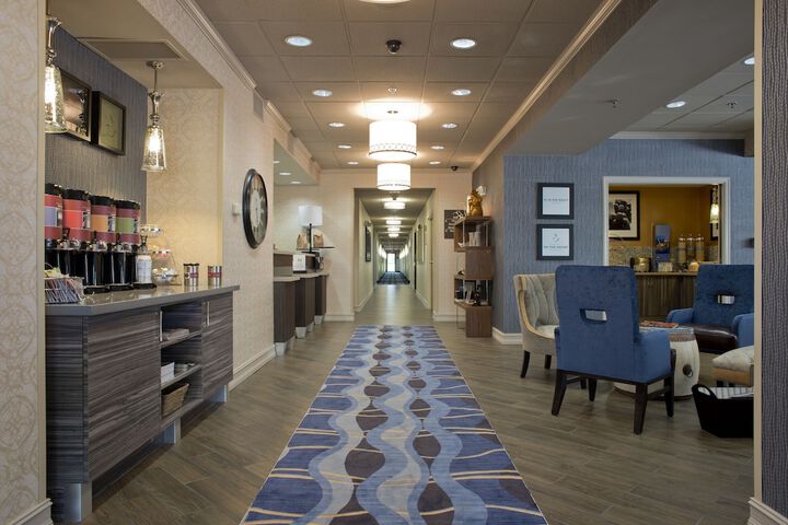 Interior entrance