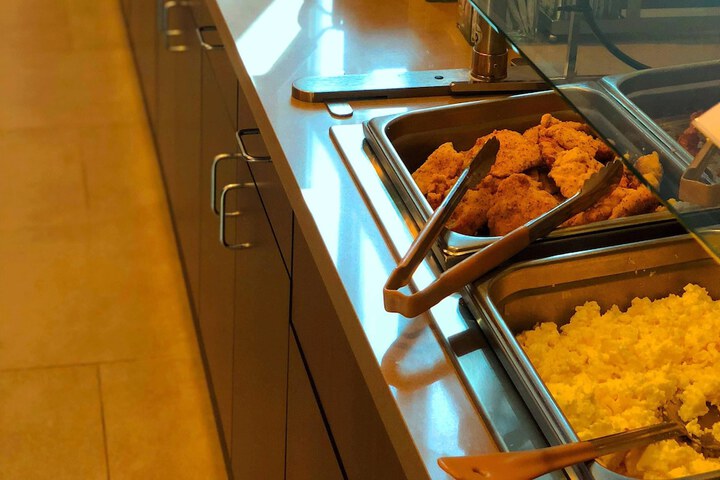 Breakfast area