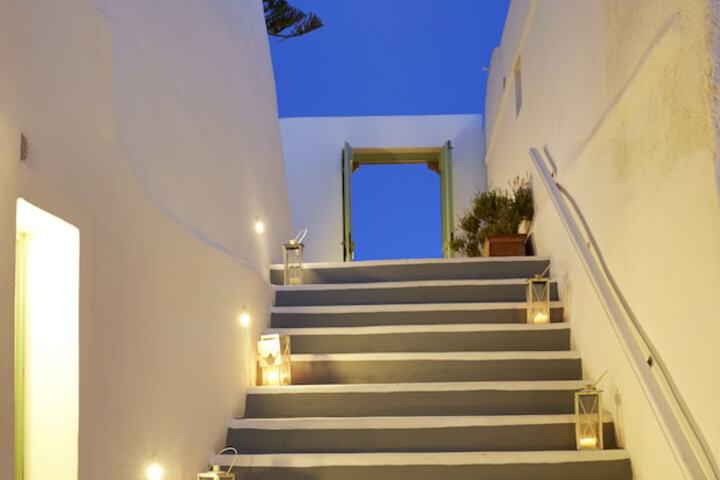 Interior entrance