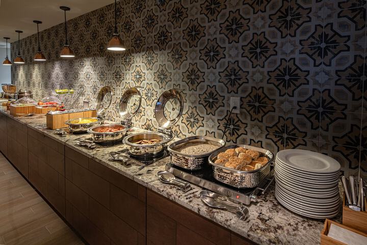 Breakfast buffet