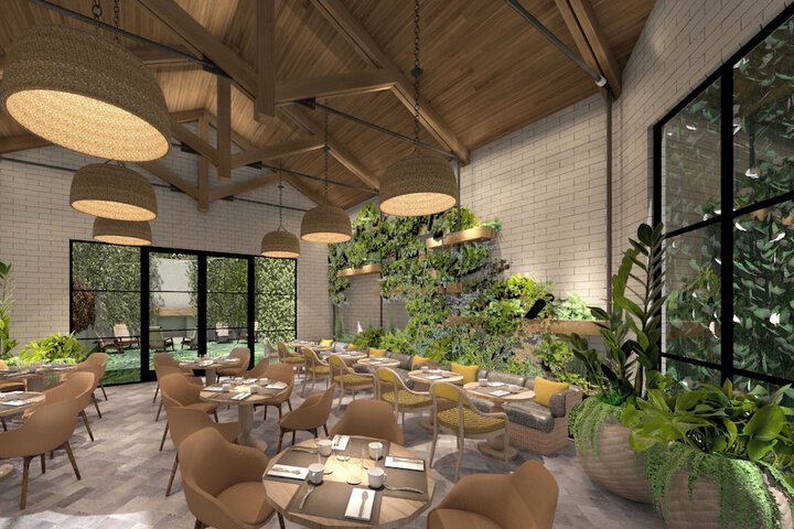 Breakfast area