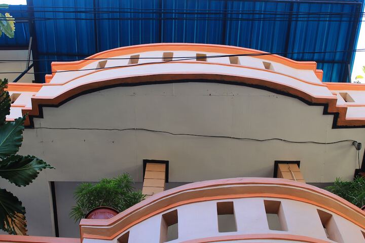 Interior entrance