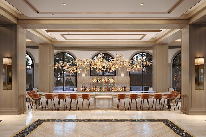 Lobby lounge