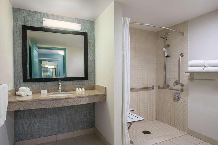 2 Queen Mobility Hearing Accessible Roll in Shower (10 of 16)