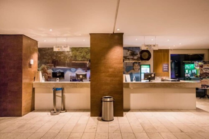 Interior entrance