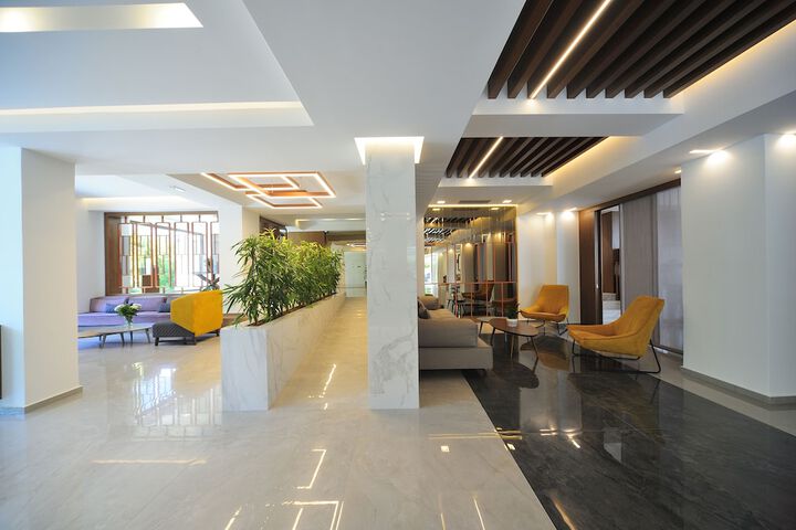 Interior entrance