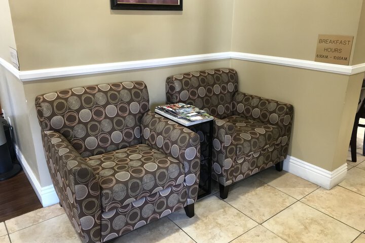 Lobby sitting area