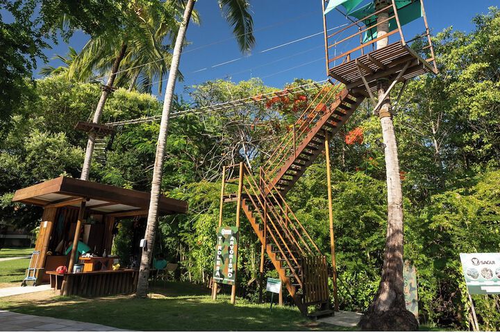 Ziplining