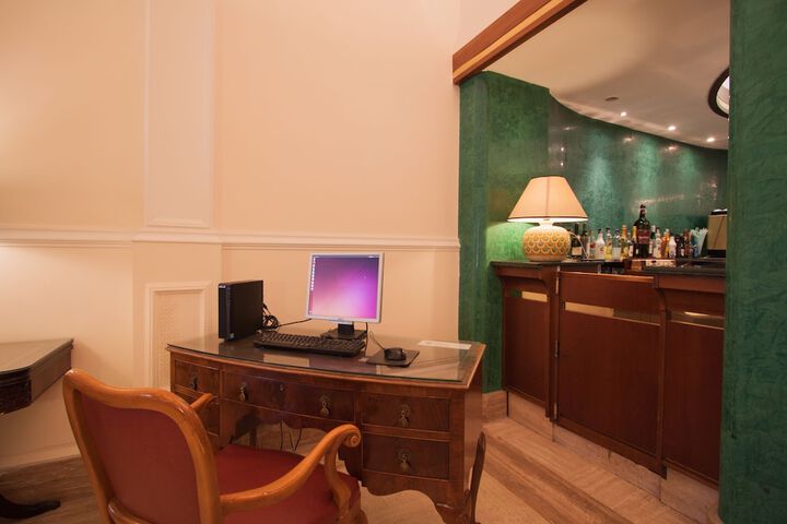 Interior entrance