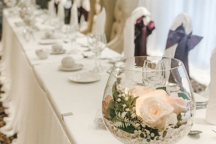 Indoor wedding