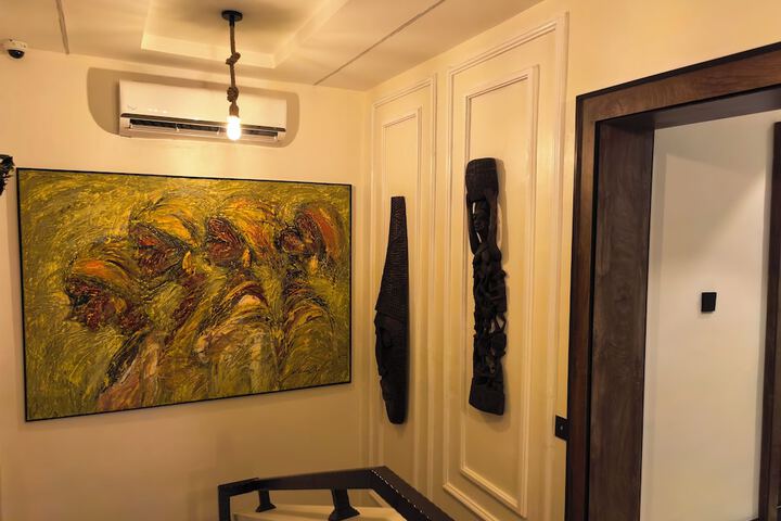 Interior entrance