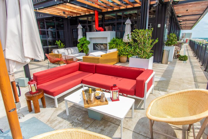 Rooftop terrace