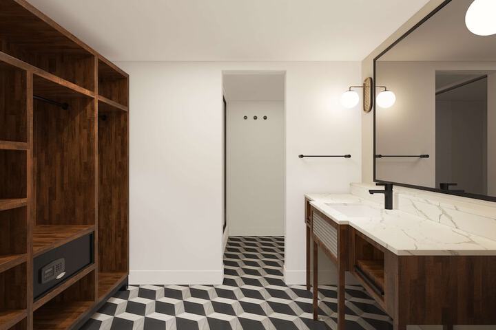 Bathroom shower