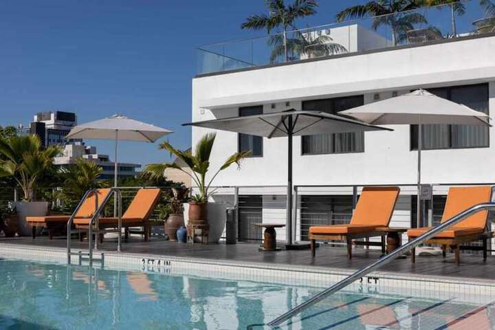 Rooftop pool