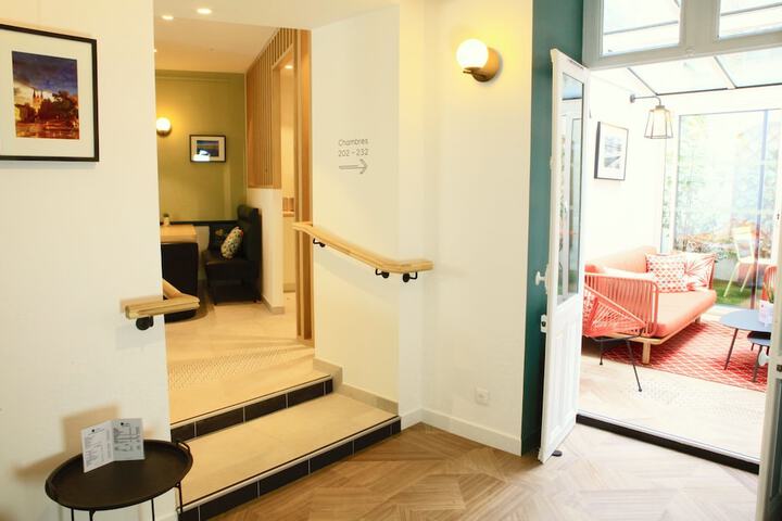 Lobby sitting area