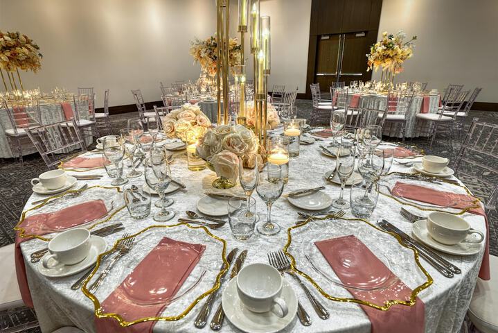 Indoor wedding
