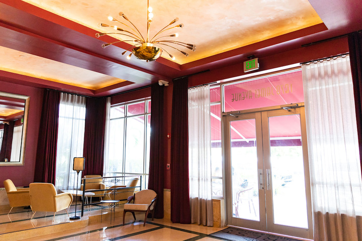 Interior entrance