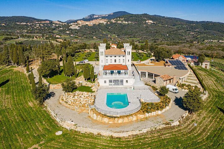 Exterior of Castello Bonaria Wine & Spa Resort