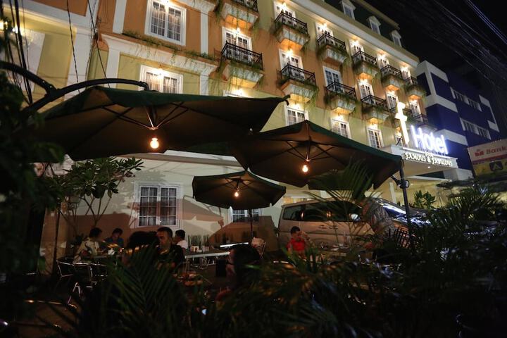 Outside Hotel