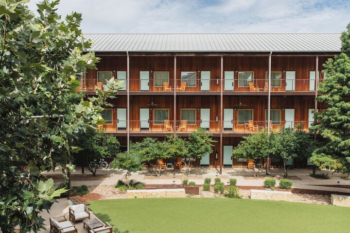 Courtyard view