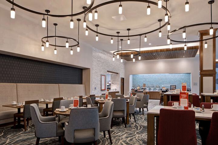 Breakfast area